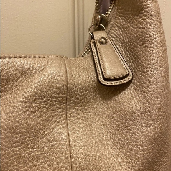 Coach Kristin Boho Crossbody Bag in Champagne Beige EUC!! - Picture 10 of 15